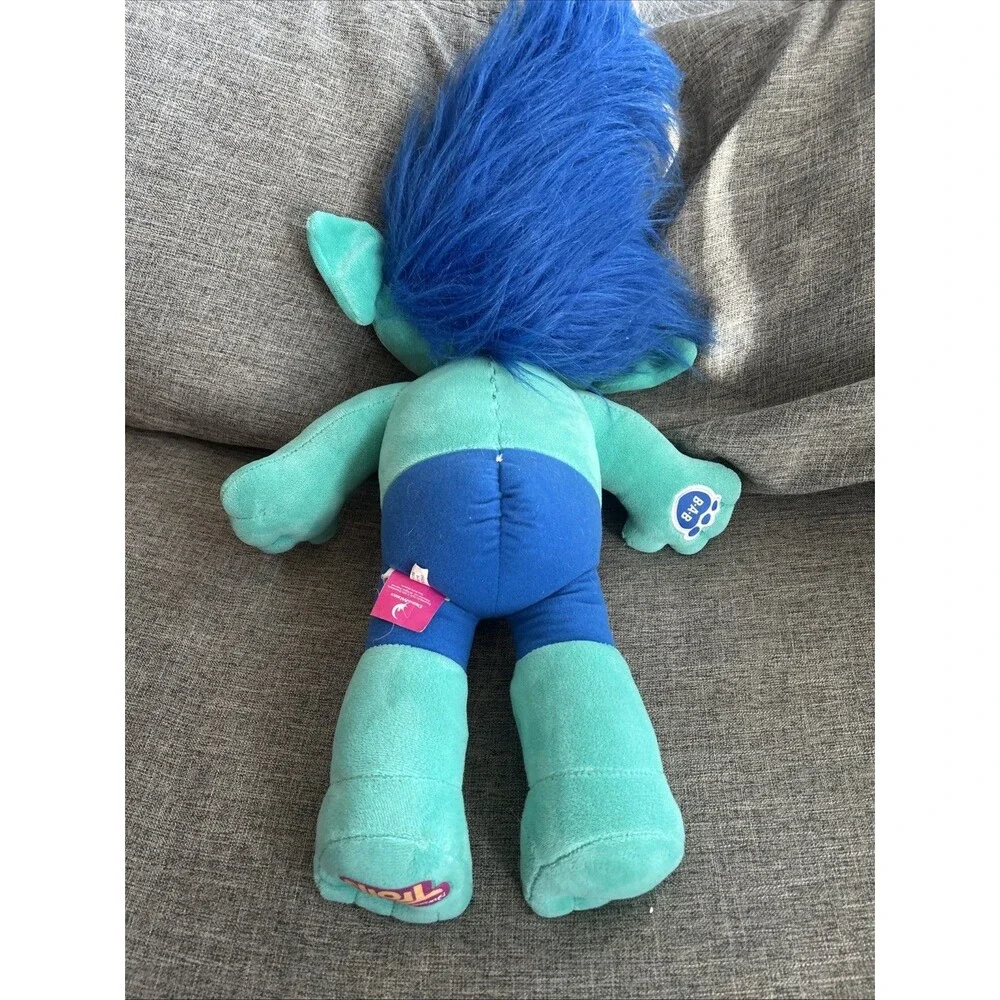 Build A Bear BAB Trolls Movie Branch Smiling Plush